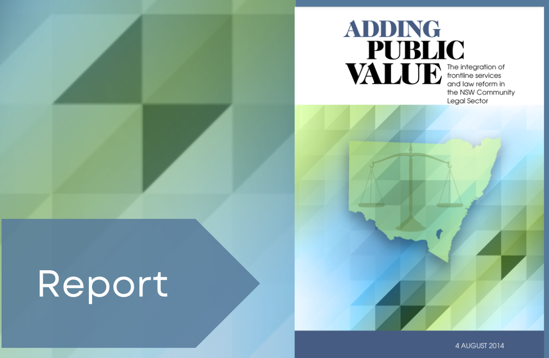 Adding Public Value Report