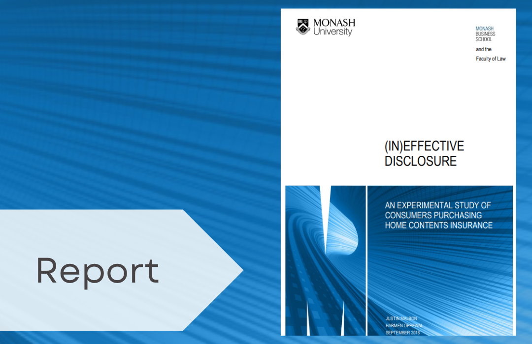ineffective disclosure report