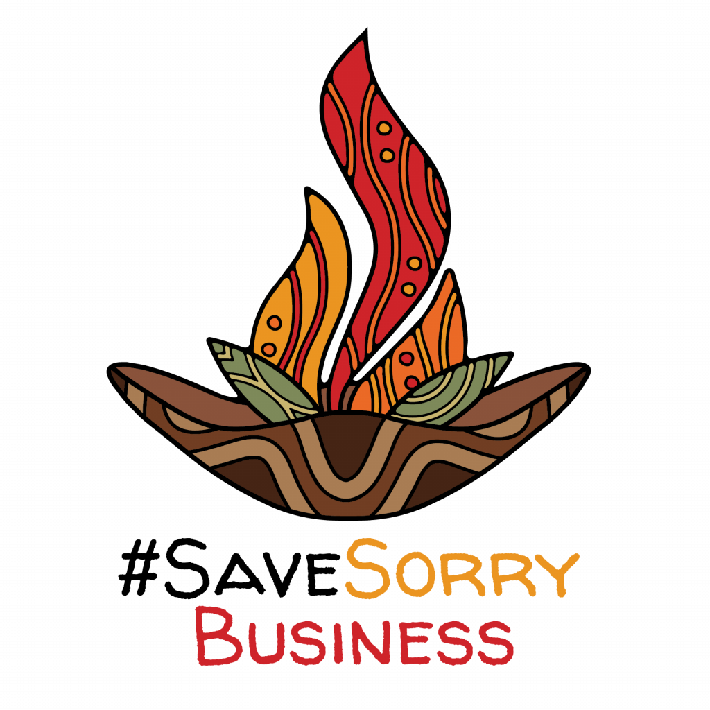 ACBF Youpla campaign logo - Save Sorry Business